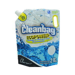 Bolsas con Boquilla para Cerveza y Agua Mineral de Gran Diámetro Personalizadas con Asa de Plástico para Bebidas Líquidas - Product Image 2