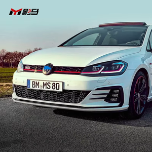 Para Volkswagen <span class=keywords><strong>Golf</strong></span> 7/7.5 parachoques delantero R/Gti ABS nuevo montaje grande faldones laterales accesorios de modificación de parachoques delantero para - Product Image 5