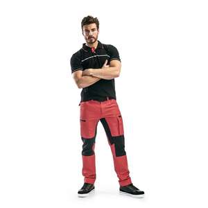 BLAKLADER-Polo S 338910509956 Negro/Rojo-EAN 7330509479889 CAMISETAS Y POLOS DE TRABAJO - Product Image 3