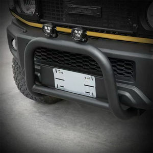 กันชนหน้าเหล็กคาร์บอนแบบหนาพิเศษสำหรับ Jimny 2018-2026 อุปกรณ์ตกแต่งรถยนต์ ขายส่งจากโรงงาน - Product Image 5