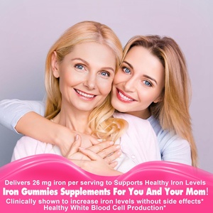 OEM/ODM Gummies en fer Complément alimentaire Vitamine C B12 Gummies infusés de folate et de betterave Catégorie Minéraux - Product Image 5