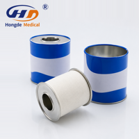 Pansement adhésif chirurgical personnalisé HD-805, anti-allergique, en plastique, facile à déchirer, à l'oxyde de zinc