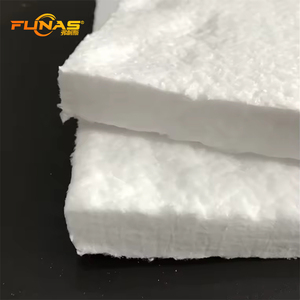 20mm d'épaisseur feutre de laine de silicate d'aluminium 3.6m <span class=keywords><strong>isolation</strong></span> de four à haute température 96kg densité entrepôt extérieur thermique industriel - Product Image 2