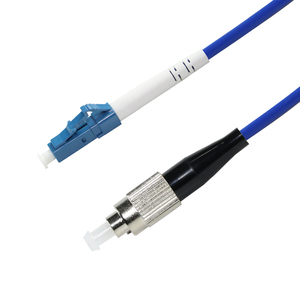 UPC APC LC TO FC สายแพทช์ไฟเบอร์โหมดเดียว/ตะกั่วออปติคอลแบบง่าย/ระบบส่งผ่านแสงความเร็วสูง - Product Image 1