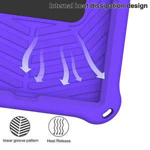 Étui pour <span class=keywords><strong>tablette</strong></span> de support de poignée antichoc en mousse EVA pour enfants pour <span class=keywords><strong>Lenovo</strong></span> <span class=keywords><strong>M10</strong></span> <span class=keywords><strong>Plus</strong></span> 10.3 X606 housses de bandoulière réglables - Product Image 5