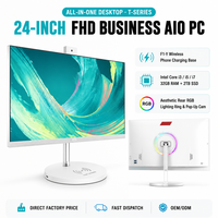 Hepsi Bir Arada Bilgisayar Toptan Satış 22 24 İnç Intel Core I3 I5 I7 DDR4 SSD Bluetooth WiFi 1920x1080 Windows 11 Toplu Dağıtım İçin