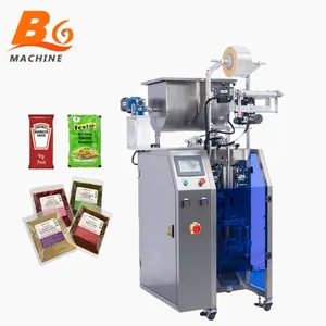 Automatische Honingpasta Ketchup Garnalenpasta Mayonaise Chocolade Verticale Sachet Vloeibare Verpakkingsmachine Vulmachine