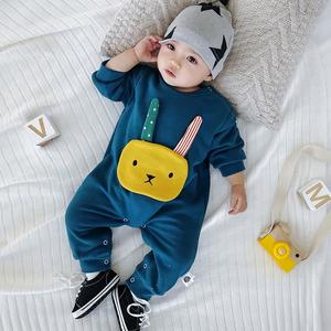 Vente en gros <span class=keywords><strong>de</strong></span> vêtements organiques <span class=keywords><strong>de</strong></span> marque <span class=keywords><strong>joli</strong></span> pour bébé garçon ensembles <span class=keywords><strong>de</strong></span> vêtements <span class=keywords><strong>de</strong></span> lapin par livraison gratuite - Product Image 3