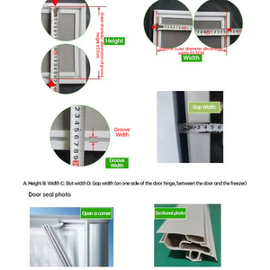 Imán de Goma Personalizado para Puerta de Refrigerador, Pieza Esencial para Congeladores Longhey, Resistente a la Compresión y No se Deforma Fácilmente - Product Image 4