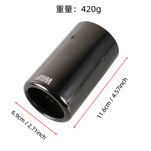 Embouts d'échappement Silencieux pour VW <span class=keywords><strong>Volkswagen</strong></span> JETTA/SAGITAR/POLO/<span class=keywords><strong>GOLF</strong></span> <span class=keywords><strong>7</strong></span>/Passat/Tiguan pour BMW 325i 328i 320 - Product Image 3