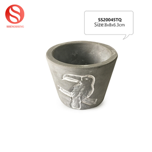 <span class=keywords><strong>Pas</strong></span> <span class=keywords><strong>cher</strong></span> jardin maison bureau décor motif animalier personnalisé mini <span class=keywords><strong>ciment</strong></span> succulentes planteur pot - Product Image 4