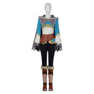 กำหนดตำนานของ Zelda: น้ำตาแห่งอาณาจักรจำลอง Zelda sayre ชุดคอสเพลย์สำหรับผู้ใหญ่ภาพยนตร์ฮาโลวีน - Product Image 1