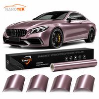 NANOTEK Film Pelindung Cat Mobil TPU PPF Warna Glossy Anti-Kuning Perbaikan Diri Sendiri Gulungan Pelindung Produsen Pasokan Grosir