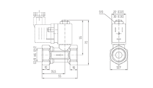 วาล์วควบคุมการไหล/วาล์วปิดท่ออุตสาหกรรม รุ่น Bohmer EGV-211-A79-38-BN สำหรับกระบวนการน้ำมันและก๊าซแรงดันสูง ทำจากเหล็ก - Product Image 6