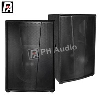 Enceintes de monitoring DJ professionnelles 15 pouces HI-FI 500W, boîtier en bois, XLR pour spectacle sur scène, bon prix, série F15+