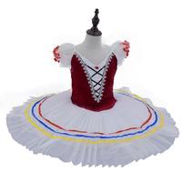 Ballet professionnel Tutus pour filles violet rose enfant enfants lac des cygnes Tutu fête Ballet danse Costumes ballerine robe filles