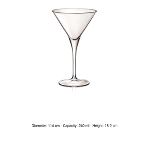 Verre à cocktail Ypsilon 24,5 cl Bormioli Rocco H 18,2 cm Ø 11,4 cm - Product Image 3