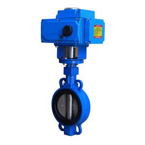 หน้าแปลนแบบหนีบ ทนกรดและด่าง สแตนเลสสตีล ควบคุมการไหล พร้อมแอคชูเอเตอร์ 220V - Product Image 2