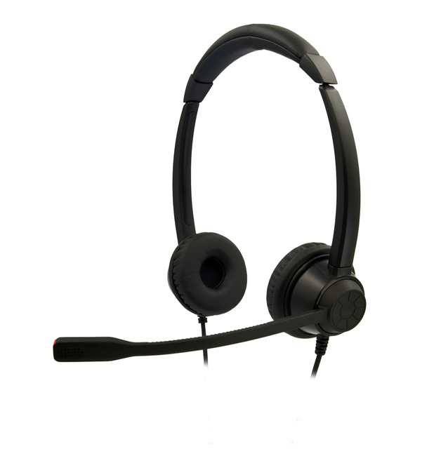 Professional Customize Noise Canceling Headset USB Plug Call Center for IP Phone Headset Computer Headset