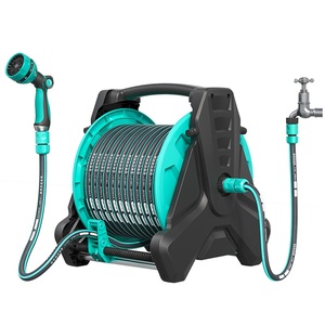 Tuyau d'arrosage haute pression rétractable CNS Garden, 1/2 pouce, 10-50 mètres, fixation murale, <span class=keywords><strong>prix</strong></span> usine du fabricant - Product Image 4