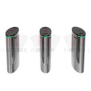 24V kiểm soát truy cập turnstiles tự động mã vạch Nắp Swing rào cản thiết bị an ninh với máy ảnh hiệu quả an toàn hệ thống cổng - Product Image 1
