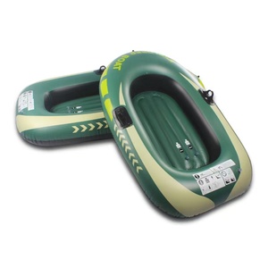 Bateau pneumatique de sport en PVC stable, fond rigide épaissi, coque en fibre de verre, moteurs écologiques, pour la pêche et la dérive, Maoshi - Product Image 2