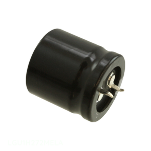ตัวเก็บประจุแบบ Through Hole ยี่ห้อ Manufacturer Channel รุ่น 2700 uF LGU1H272MELA ชนิด CAP ALUM ความจุ 2700UF ค่าความคลาดเคลื่อน 20% แรงดัน 50V แบบ Snap TH - Product Image 1