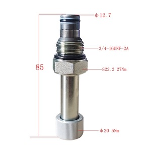Vanne à cartouche hydraulique LSV08-225 3/4 po 12,7 mm pour fluide huileux en acier moulé, température normale - Product Image 1