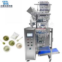 Machine de remplissage et de scellage haute vitesse pour sachets de granulés exfoliants doux à base de poudre végétale pour masques nettoyants automatiques multi-matériaux