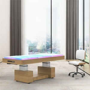Kisen Factory Supply Custom Adjust Three Sections Reclining Electric Cosmetic Chair Eyelash Extension Beauty <b>Bed</b> - Product Image 1