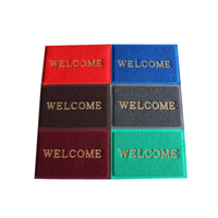 Karpet Lantai Desain Art Deco Anti-Selip Tahan Aus Berbahan PVC Mirip Karet Anti Api, Pesanan Khusus Pabrik untuk Garasi Bengkel