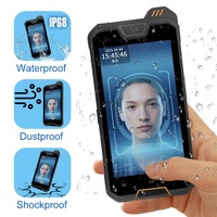 TIMY HF6 Terminale Portatile di Riconoscimento Facciale per Rilevamento Presenze, 6000mAh Antideflagrante, 4G WiFi GPS, Schermo Touch da 5.0 Pollici, Android 11.0