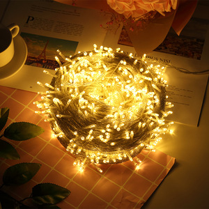 LED <b>String</b> <b>Lights</b> 10M Warm White Plug In Indoor <b>Outdoor</b> Decorative Lighting For Home Party Garden Decoration - Product Image 1