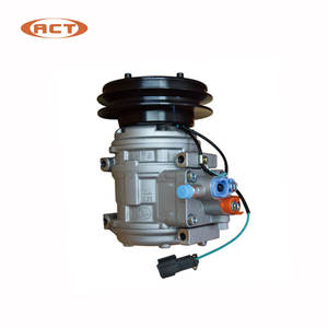 คอมเพรสเซอร์<span class=keywords><strong>แอร์</strong></span><span class=keywords><strong>รถ</strong></span>ยนต์ รุ่น PC200-6 20Y-979-D380 10PA15C ST250201 1B R134A 24V - Product Image 3