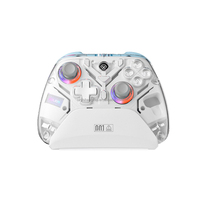 Manette de jeu sans fil K10 Tri-mode à double vibration BT Hall pour console vidéo NS Switch/PC/Android avec station de charge