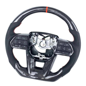 Volante Deportivo de Cuero Ulon LC300 de 4 Radios y 35 mm, Estilo GR de 14 Pulgadas, Color Negro, para Land Cruiser 2008-2021 y Prado 2010-2021, Precio de Fábrica OEM - Product Image 5