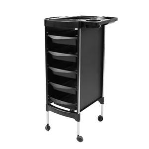 Chariot de rangement moderne à cinq niveaux pour salon de coiffure, multifonctionnel transfrontalier, pour outils de permanente et de coiffure, modèle MK - Product Image 5