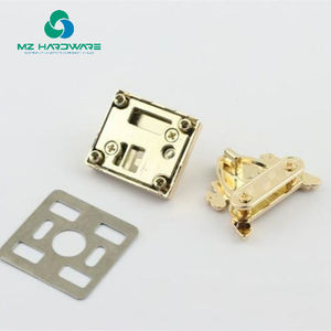 Serrure de <span class=keywords><strong>sac</strong></span> <span class=keywords><strong>à</strong></span> <span class=keywords><strong>main</strong></span> rectangulaire en métal Pegasus ThumbTuck Languette <span class=keywords><strong>Fermoir</strong></span> Loquet Embrayage <span class=keywords><strong>Sac</strong></span> Leathercraft Hardware Repair - Product Image 6