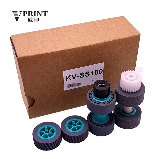 Compatible and NEW KV-SS100 KV-SS064 Scanner Roller Exchange Kit for Panasonic KV S8127 S8147 Printer Spare Parts