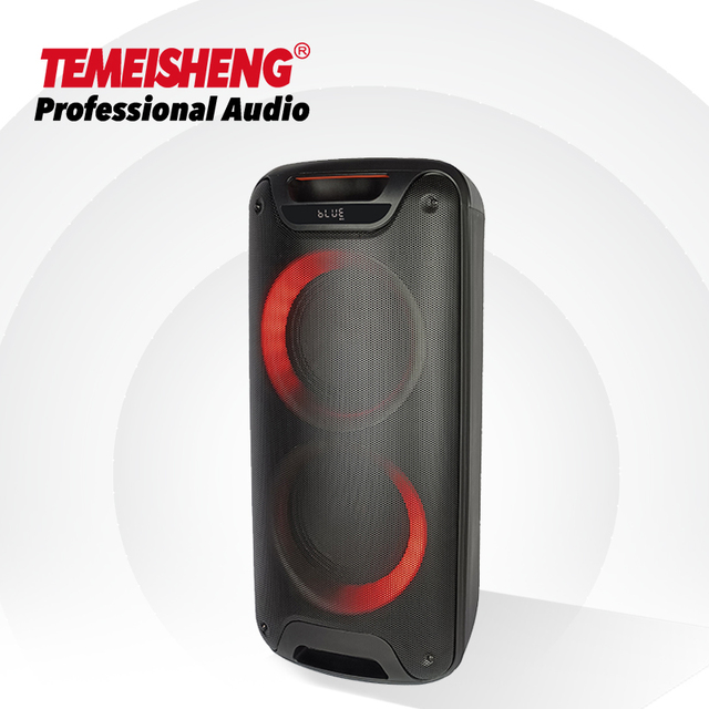 Double 8 Inch 40W Rms Power = Wireless Party Speakers Hifi Bass Portable Subwoofer Karaoke Sound Box Speaker