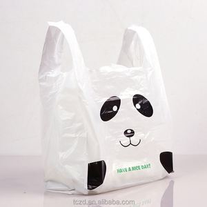Bolsa de Compras de Plástico Resistente Biopartner, Tipo Camiseta, Tamaño 1/8, para Supermercado, con Mensaje de Agradecimiento - Product Image 2