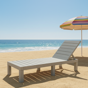 كرسي استلقاء بلاستيكي قابل للطي من يوهو، متين وعصري، مع ضمان لمدة 2-3 سنوات، مناسب للمسبح والفناء والحديقة والفنادق - Product Image 2