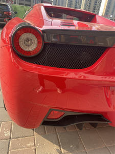 Usado para <span class=keywords><strong>Ferrari</strong></span> 458, cubierta de luz trasera de fibra de carbono de alta calidad, cubierta decorativa, kit de carrocería de modificación, alerón trasero - Product Image 6