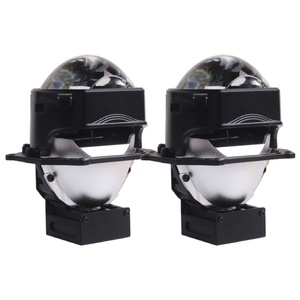 Sanvi Best-Selling A3 Square 12V 6000K LED Projector Lens New Arrival 51-55W Car Lighting for Front Lamp Low and High Beam - Product Image 1