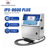 Imprimante CIJ industrielle en ligne IPS-B600 Plus pour le marquage des produits en carton et en plastique, numéro de série et de lot MFG