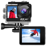 Акция Full HD 4K водонепроницаемая Спортивная камера на заказ оптовая продажа Wifi видеомагнитофон экшн Спорт Скрытая поддержка SD MicroSD