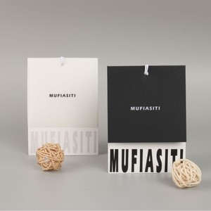 Mufiasiti Clothing Hang <b>Tag</b> Paper Simple Design For <b>Bags</b> Clothing Home Textiles - Product Image 2