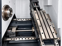 Tour CNC à lit incliné compact TCK32, outils à tourelle, machine de tournage de précision 2 axes, GSK/Fanuc en option, CE