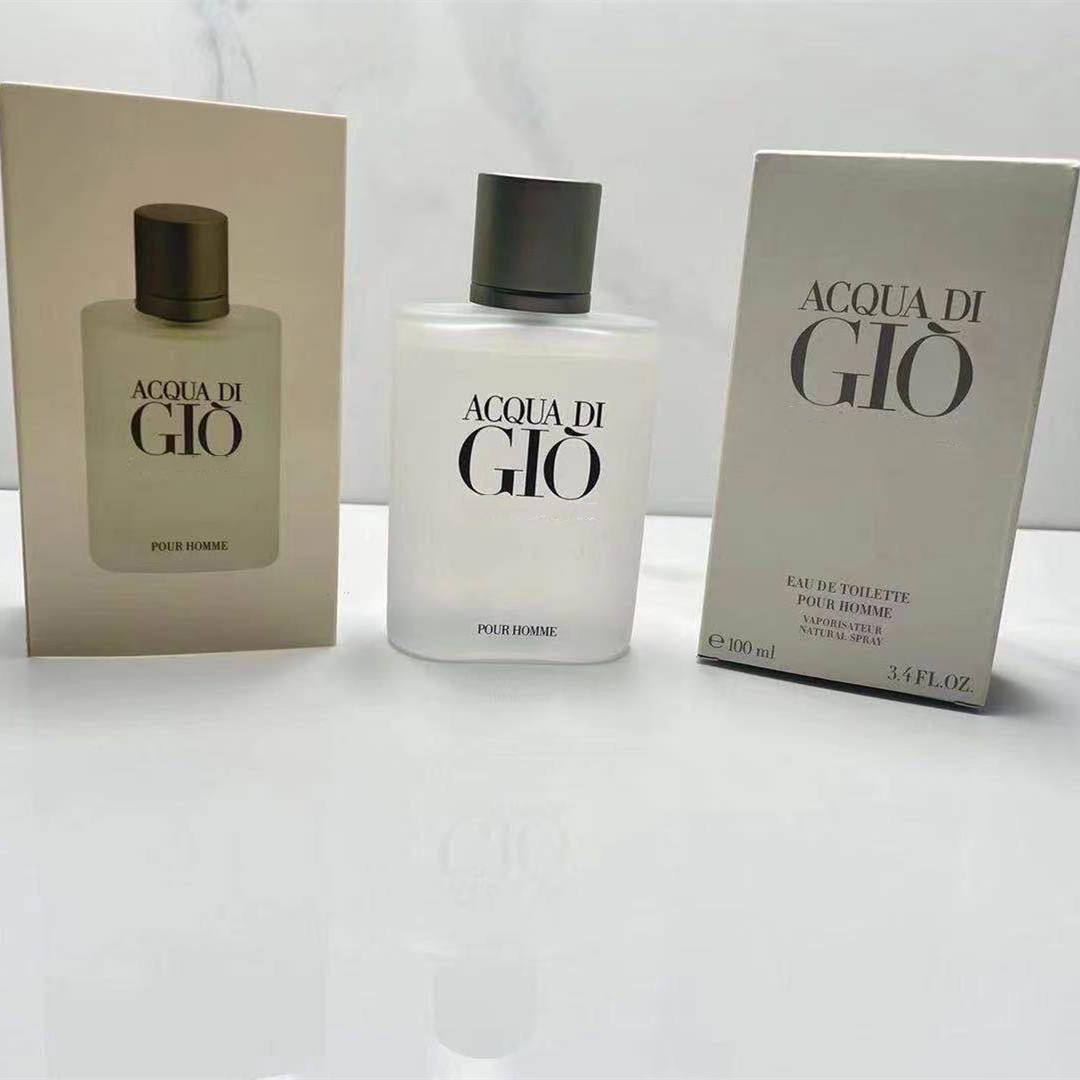 Wholesale Price Best Quality 100ml Eau De Toilette Pour Homme Natural Sapry With Lasting Long Aqua Di Gio Perfume for Men