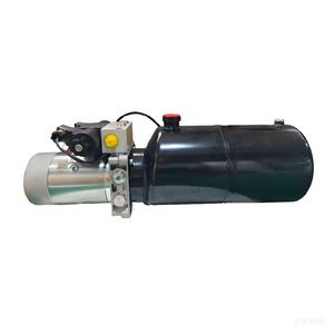 Groupe hydraulique à double action ElT 12V 1,6 kW, réservoir d'huile 8L, 18 MPa pour chargeuses et grues - Product Image 2